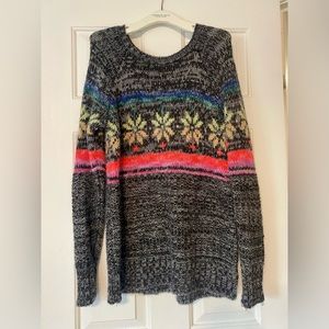 American Eagle Outfitters Size Small Fair Isle Jegging Sweater